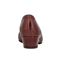 1992 Caratti Leather Wedged Heels (Short, with Buckle)