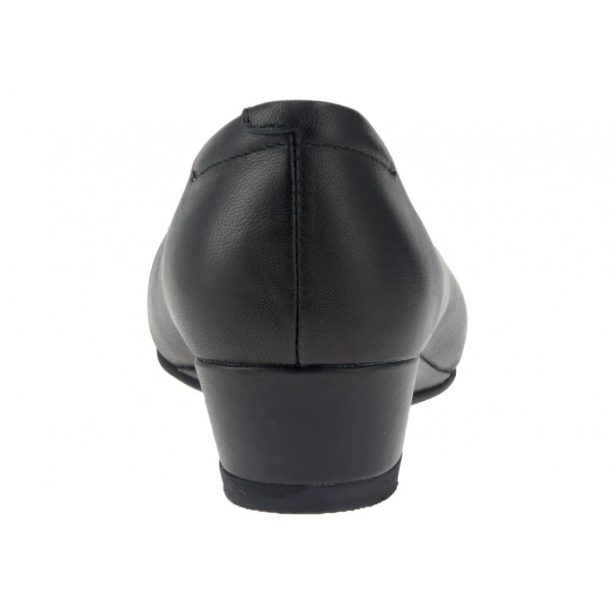 1996 Caratti Leather Wedged Heels (Short, V-throat Vamp)
