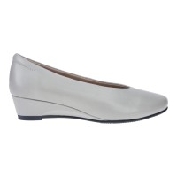 1996 Caratti Leather Wedged Heels (Short, V-throat Vamp)