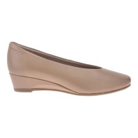 1996 Caratti Leather Wedged Heels (Short, V-throat Vamp)
