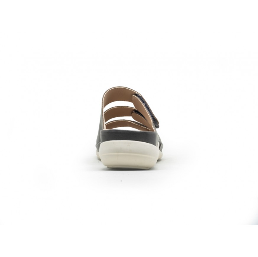 2812 Barani Leather Sandals (Slip-On)