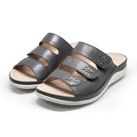 2812 Barani Leather Sandals (Slip-On)