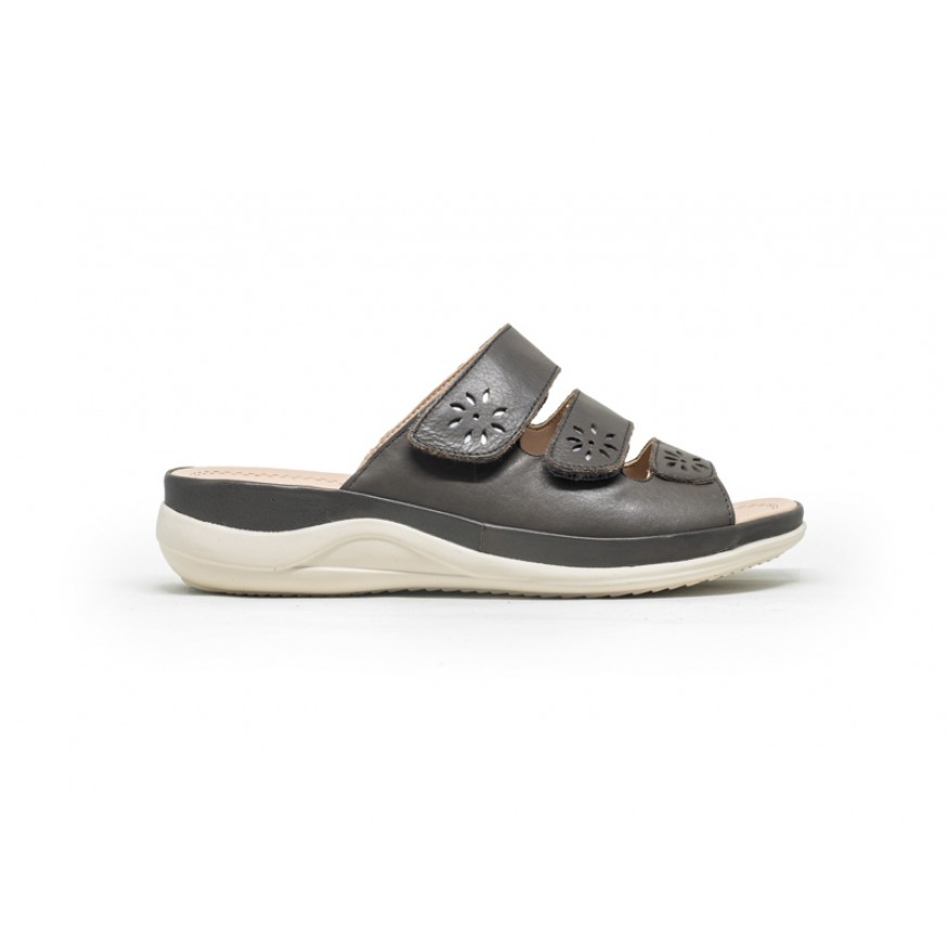 2812 Barani Leather Sandals (Slip-On)