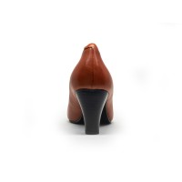 3091 Caratti Classic Leather Heels (Mid)