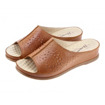 3633 Barani Leather Sandals (Slip-On)