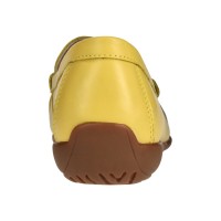 36775 Apache Ladies Leather Moccasins/Slip Ons (Croc)