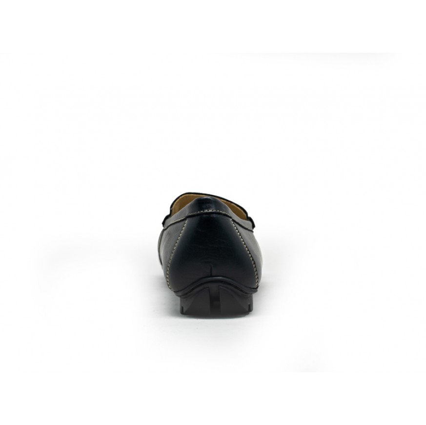 3688L Apache Ladies Leather Moccasins/Slip Ons