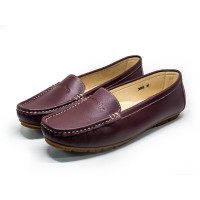 3688L Apache Ladies Leather Moccasins/Slip Ons