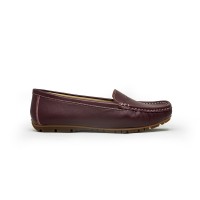 3688L Apache Ladies Leather Moccasins/Slip Ons
