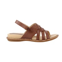5025 Barani Leather Sandals (Cross Weave)