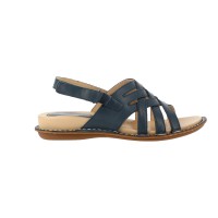 5025 Barani Leather Sandals (Cross Weave)