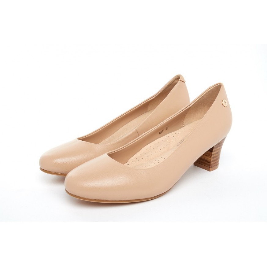 6011 Barani Classic Leather Heels (Mid)
