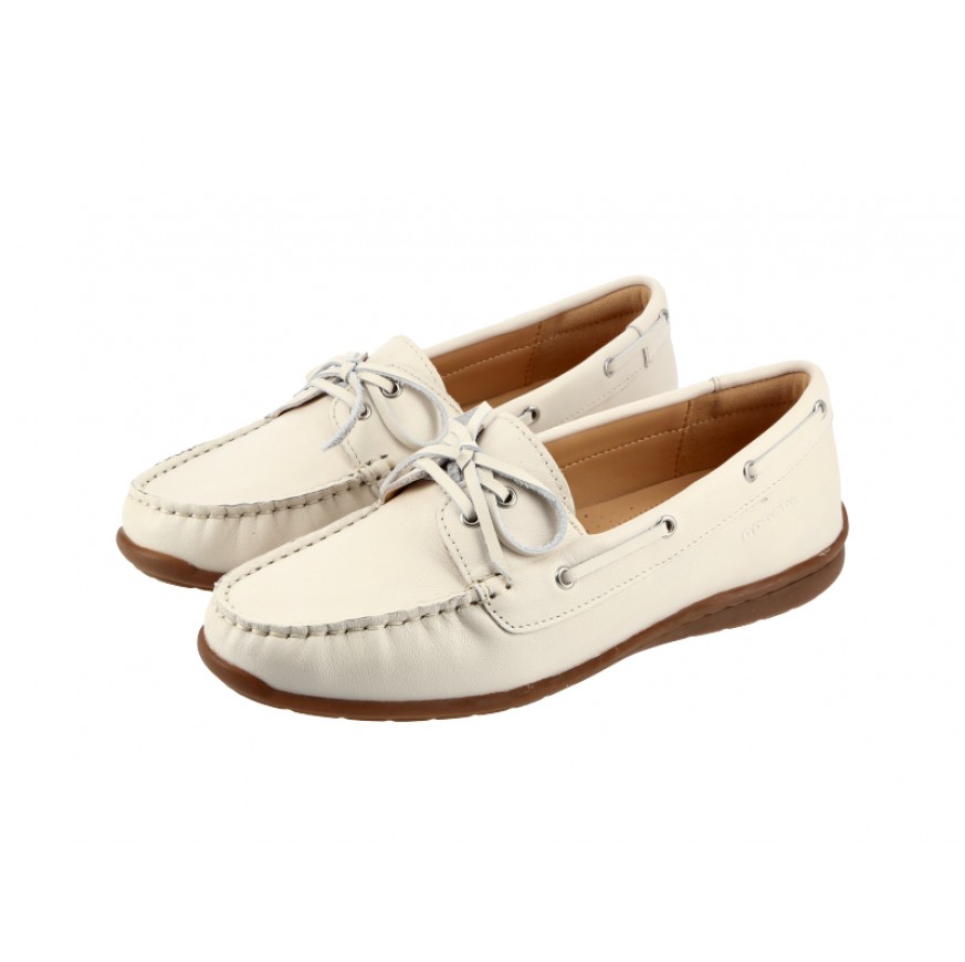 662-1 Apache Ladies Leather Slip Ons