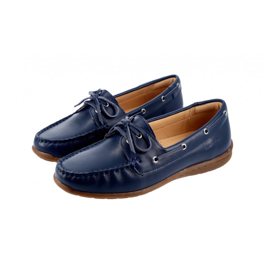 662-1 Apache Ladies Leather Slip Ons