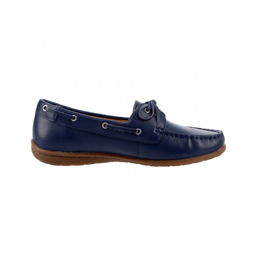662-1 Apache Ladies Leather Slip Ons