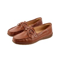 662-1 Apache Ladies Leather Slip Ons