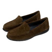 662-9 Apache Ladies Leather Moccasins/Slip Ons