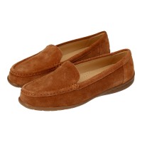 662-9 Apache Ladies Leather Moccasins/Slip Ons