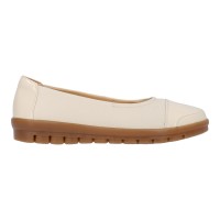 675-10 Barani Leather Pumps (Contrast Toe Cap)