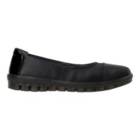 675-10 Barani Leather Pumps (Contrast Toe Cap)