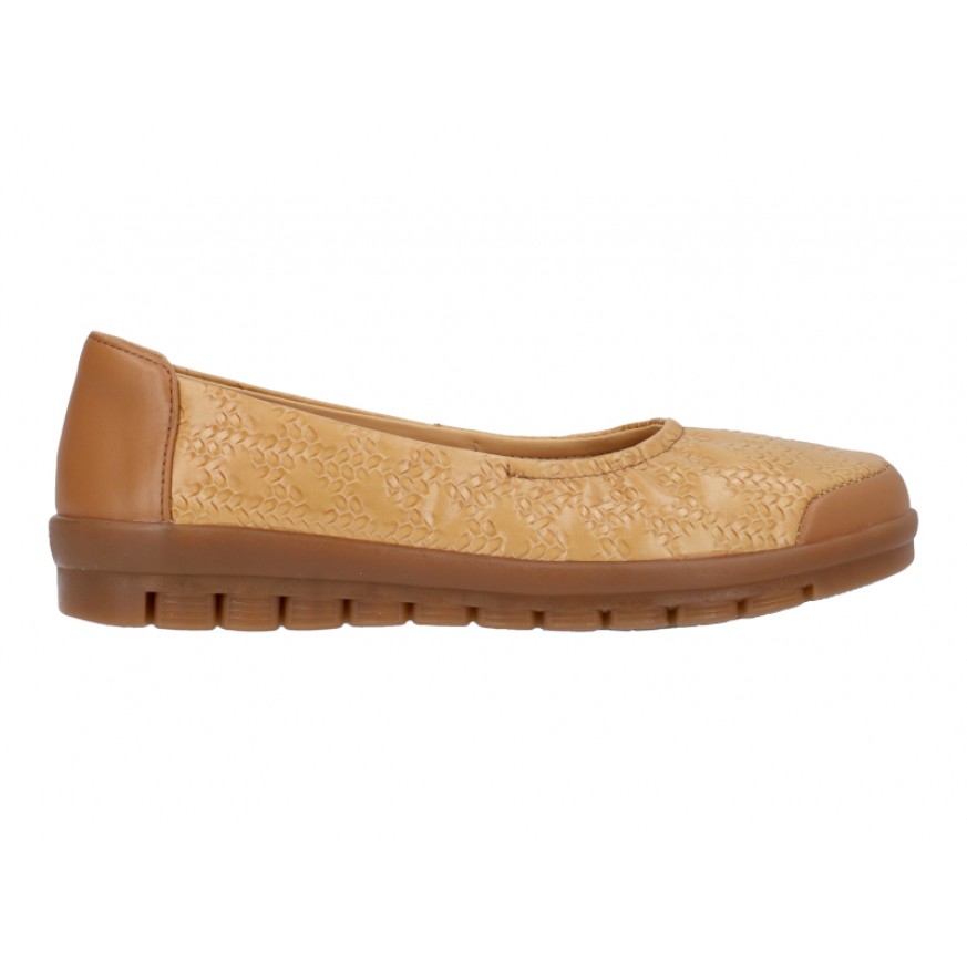 675-9 Barani Leather Pumps (Textured Leather)