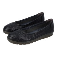675-9 Barani Leather Pumps (Textured Leather)
