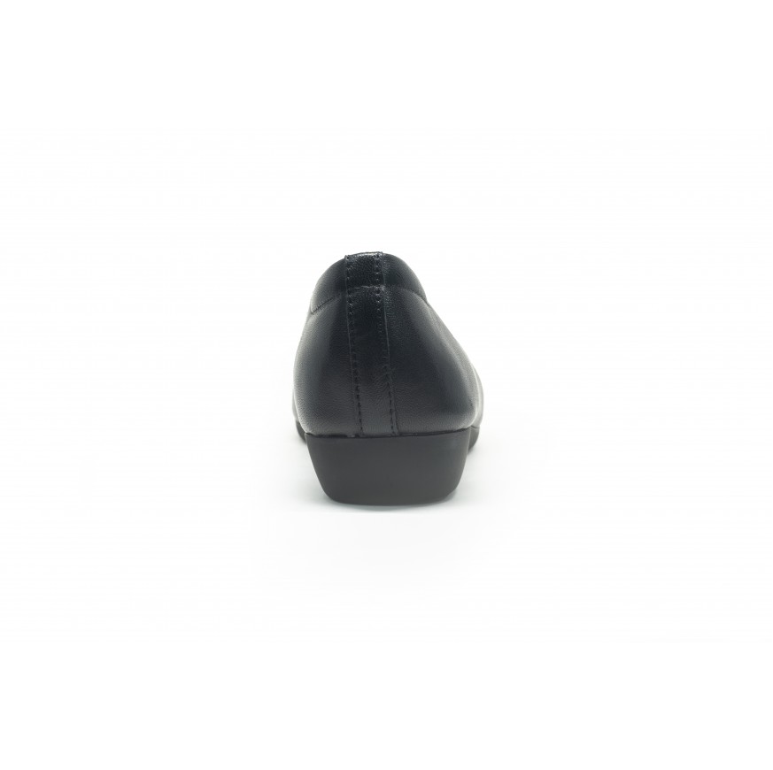8602 Caratti Leather Pumps (with mini wedge)