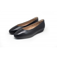8602 Caratti Leather Pumps (with mini wedge)