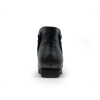 8841-201 Barani Leather Ankle Boots/Booties (Button Closure)