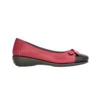 8948-150 Barani Leather Pumps (with Micro Wedge, Fixed Ribbon)