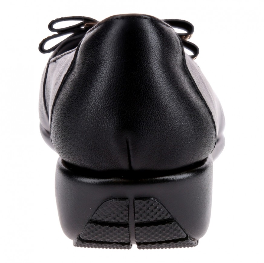 8948-159 Barani Leather Pumps (with Micro Wedge, Fixed Buckle)