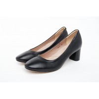 9031 Caratti Classic Leather Heels (Mid)