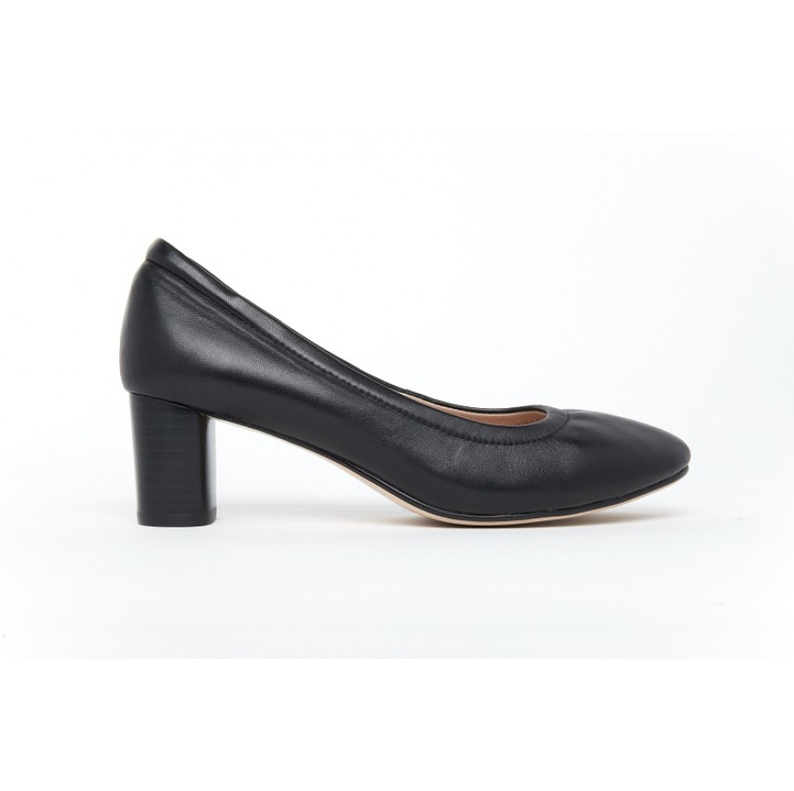 9031 Caratti Classic Leather Heels (Mid)